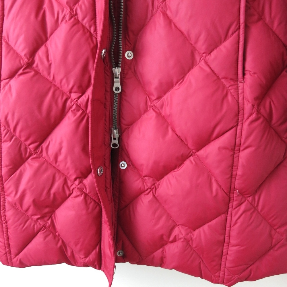Eddie Bauer Red Goose Down Hooded Puffer Parker (700 Fill Power) - Picture 6 of 8